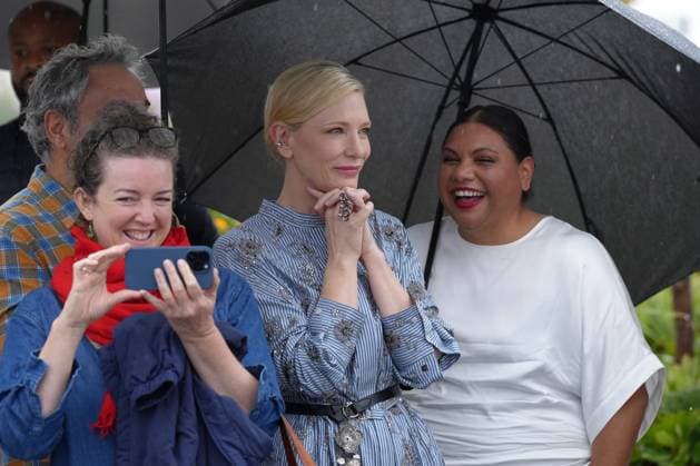 Cate Blanchett CELEBRITES : 76 eme festival de Cannes - Photocall du film The New Boy - Cannes - 19 05 2023 NorbertScanella Panoramic 
