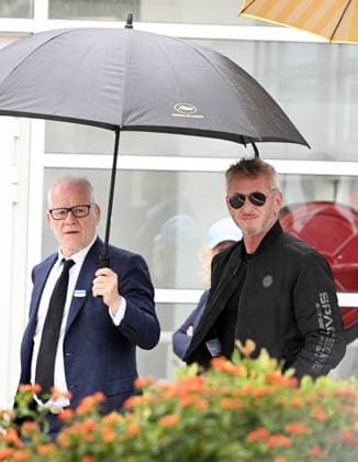 American actor Sean Penn attends a photo call for Black Flies at the 76th Cannes Film Festival at Palais des Festivals in Cannes, France on Friday, May 19, 2023.  CAN20230519108 RUNExHELLESTAD