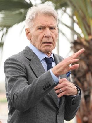 American actor Harrison Ford attends the photo call for Indiana Jones And The Dial Of Destiny at the 76th Cannes Film Festival at Palais des Festivals in Cannes, France on Friday, May 19, 2023.  CAN20230519146 RUNExHELLESTAD