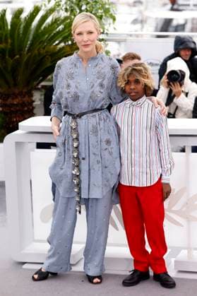 Cate Blanchett and Aswan Reid at the photocall for the feature film The New Boy at the Festival de Cannes 2023 76 Cannes International Film Festival at the Palais des Festivals Cannes, 19 05 2023. Foto:xS.xGabschx xFuturexImage