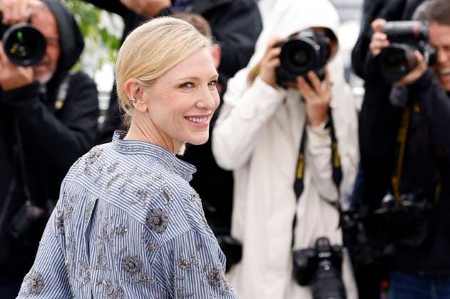 Cate Blanchett at the photocall for the feature film The New Boy at the Festival de Cannes 2023 76 Cannes International Film Festival at the Palais des Festivals Cannes, 19 05 2023. Foto:xS.xGabschx xFuturexImage