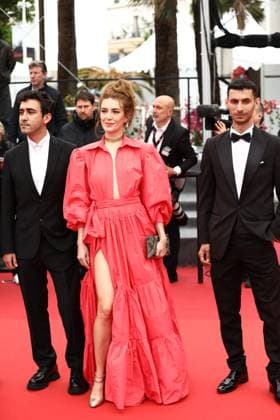 May 19, 2023, Cannes, Cote d Azur, France: Elit AndaoÂß o¡am (center) attends the screening of About Dry Grasses during the 76th Annual Cannes Film Festival at Palais des Festivals on May 19, 2023 in Cannes, France Cannes France - ZUMAc179 20230519_zep_c179_132 Copyright: xMickaelxChavetx