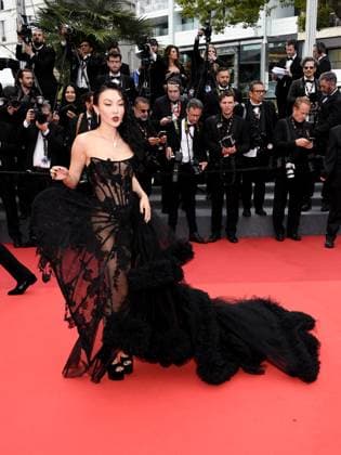 76th Cannes Film Festival 2023, evening 4 - red carpet of the film The Zone Of Interest - Pictured: Jessica Wang  Copyright: xAlbertoxTerenghix xipa-agency.nex xPoolxPhotoxEventsx01x IPA_IPA38051792