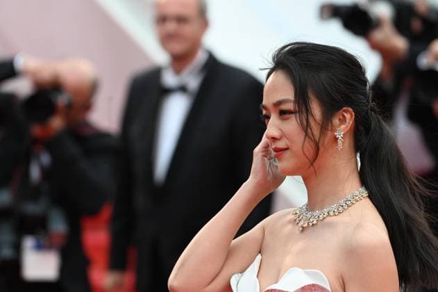 76th Cannes Film Festival 2023, Red Carpet Film The Zone Of Interest. Pictured Tang Wei  Copyright: xManuelexMangiarottix xipa-agencyx xPoolxPhotoxEventsx01x IPA_IPA38054033