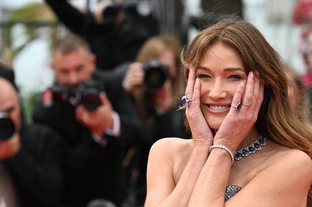 76th Cannes Film Festival 2023, Red Carpet Film The Zone Of Interest Pictured: Carla Bruni  Copyright: xManuelexMangiarottix xipa-agencyx xPoolxPhotoxEventsx01x IPA_IPA38054288