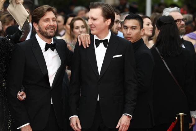 May 19, 2023, Cannes, Cote d Azur, France: Jury president RUBEN OSTLUND and jury member PAUL DANO attend the screening of The Zone of Interest during the 76th Annual Cannes Film Festival at Palais des Festivals on May 19, 2023 in Cannes, France Cannes France - ZUMAc179 20230519_zep_c179_166 Copyright: xMickaelxChavetx