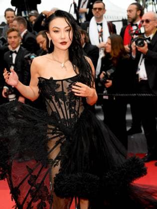 76th Cannes Film Festival 2023, evening 4 - red carpet of the film The Zone Of Interest . In the photo Jessica Wang  Copyright: xAlbertoxTerenghix xipa-agency.nex xPoolxPhotoxEventsx01x IPA_IPA38055047