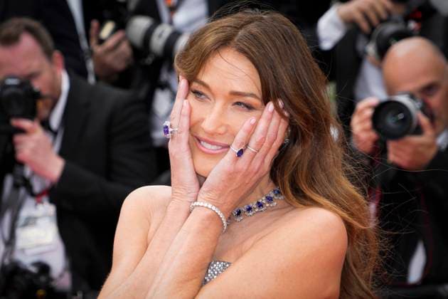 Photo IPP Daniele Cifala™ Cannes 19 05 2023 The Zone Of Interest Red Carpet The 76th Annual Cannes Film Festival in the photo Carla Bruni Italy Photo Press World Copyright  0