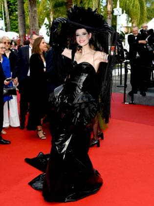 76th Cannes Film Festival 2023, evening 4 - red carpet of the film The Zone Of Interest . In the photo Polli Cannabis  Copyright: xSimonexComix xipa-agency.netx xPoolxPhotoxEventsx01x IPA_IPA38056254