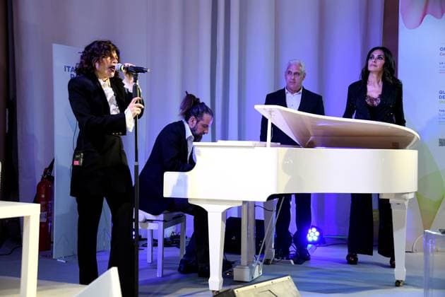76th Cannes Film Festival 2023, Presentation of the film The best of you. Pictured: Giusi Ferreri, Maria Grazia Cucinotta, Vincent Riotta  Copyright: xAlbertoxTerenghi PoolxPhotoxEvenx xPoolxPhotoxEventsx01x IPA_IPA38056850