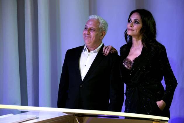 76th Cannes Film Festival 2023, Presentation of the film The best of you. Pictured: Maria Grazia Cucinotta, Vincent Riotta  Copyright: xAlbertoxTerenghi PoolxPhotoxEvenx xPoolxPhotoxEventsx01x IPA_IPA38056983