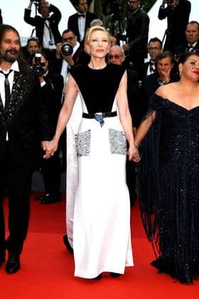 76th Cannes Film Festival 2023, evening 4 - red carpet of the film The Zone Of Interest . In the photo Cate Blanchett  Copyright: xSimonexComix xipa-agency.netx xPoolxPhotoxEventsx01x IPA_IPA38056988