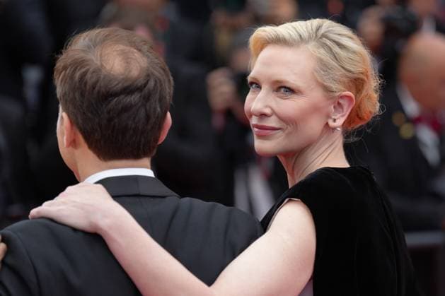 Cate Blanchett CELEBRITES : 76 eme festival de Cannes - Red Carpet du film Â« The Zone of Interest Â» - Cannes - 19 05 2023 NorbertScanella Panoramic 