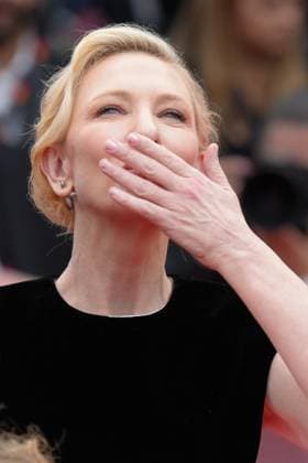 Cate Blanchett CELEBRITES : 76 eme festival de Cannes - Red Carpet du film Â« The Zone of Interest Â» - Cannes - 19 05 2023 NorbertScanella Panoramic 