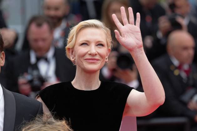 Cate Blanchett CELEBRITES : 76 eme festival de Cannes - Red Carpet du film Â« The Zone of Interest Â» - Cannes - 19 05 2023 NorbertScanella Panoramic 