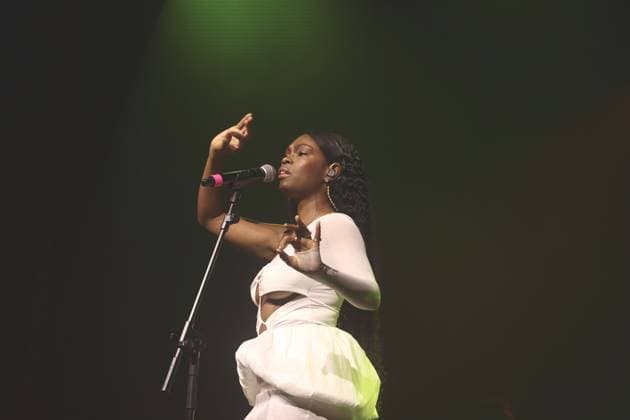 SÃO PAULO, SP - 19.05.2023: C6 FEST EM SÃO PAULO - The singer Xênia França opening the Heineken Tent shows at C6 Fest in São Paulo this Friday afternoon (19). x2374088x  YurixMurakami