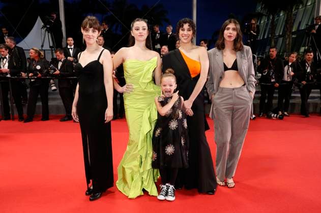 Ariadna Dot, Claudia Dalmau Malagelada, Mila Borras, Elena Martin and Marta Cruanas at the premiere of the feature film Les filles d Olfa Four Daughters at the Festival de Cannes 2023 76 Cannes International Film Festival at the Palais des Festivals Cannes, 19 05 2023. Foto:xD.xBedrosianx xFuturexImage