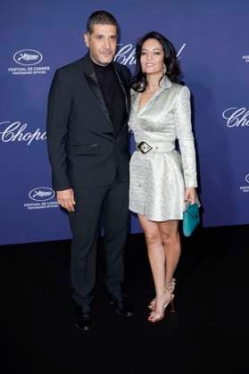 Nabil Ayouch and Maryam Touzani at the Official Trophee Chopard Dinner Photocall at the Carlton Beach Club at the Festival de Cannes 2023 76 Cannes International Film Festival at the Palais des Festivals Cannes, 19 05 2023. Foto:xS.xGabschx xFuturexImage