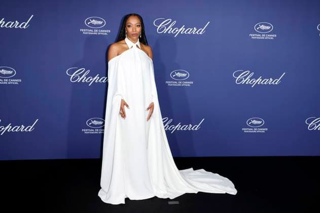 Naomi Ackie at the Official Trophee Chopard Dinner Photocall at the Carlton Beach Club at the Festival de Cannes 2023 76 Cannes International Film Festival at the Palais des Festivals Cannes, 19 05 2023. Foto:xS.xGabschx xFuturexImage
