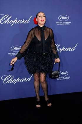 Rossy de Palma at the Official Trophee Chopard Dinner Photocall at the Carlton Beach Club at the Festival de Cannes 2023 76 Cannes International Film Festival at the Palais des Festivals Cannes, 19 05 2023. Foto:xS.xGabschx xFuturexImage