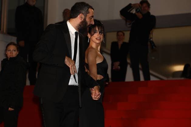 May 20, 2023, Cannes, Cote d Azur, France: DUA LIPA and her boyfriend ROMAIN GAVRAS attend the screening of The King of Algiers during the 76th Annual Cannes Film Festival at Palais des Festivals on May 19, 2023 in Cannes, France Cannes France - ZUMAc179 20230520_zep_c179_007 Copyright: xMickaelxChavetx