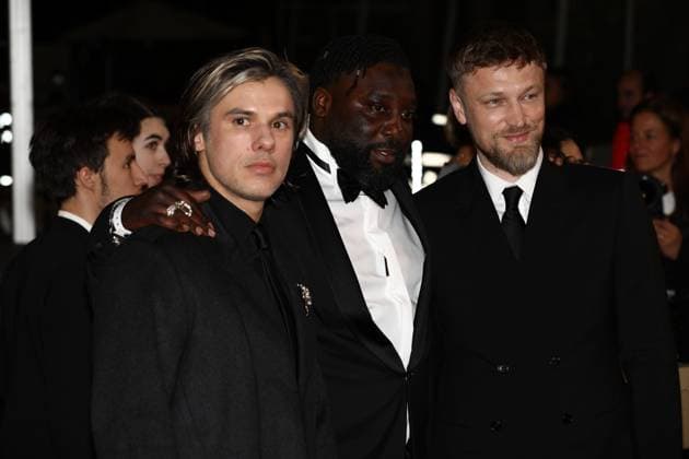 May 20, 2023, Cannes, Cote d Azur, France: ORELSAN (left) attends the screening of The King of Algiers during the 76th Annual Cannes Film Festival at Palais des Festivals on May 19, 2023 in Cannes, France Cannes France - ZUMAc179 20230520_zep_c179_029 Copyright: xMickaelxChavetx