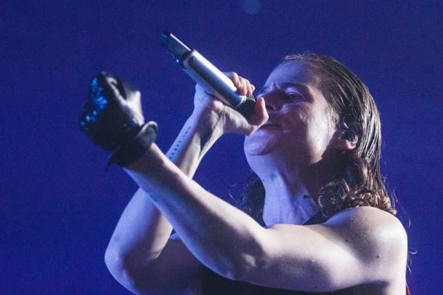 SÃO PAULO, SP - 19.05.2023: C6 FEST EM SÃO PAULO - Christine and The Queens during a show at the Heineken Tent at C6 Fest in São Paulo this Friday night (19). x2374351x  YurixMurakami