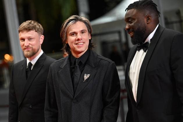 76e Festival International du film de Cannes. montee du film Omar la fraise - 76th International Cannes Film Festival. red carpet of Omar la fraise - Orelsan 292201 2023-05-19 Cannes France  Copyright: xLionelxGuericolas MPPx STAR_292201_040