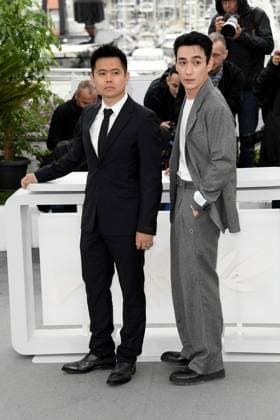 76th Cannes Film Festival 2023, Photocall film He Bian De Cuo Wu (Only The River Flows) . Pictured: Zhu Yilong, Wei Shujun  Copyright: xAlbertoxTerenghi PoolxPhotoxEvenx xPoolxPhotoxEventsx01x IPA_IPA38067715