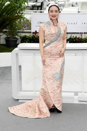 76th Cannes Film Festival 2023, Photocall film He Bian De Cuo Wu (Only The River Flows) . Pictured: Chloe Maayan  Copyright: xAlbertoxTerenghi PoolxPhotoxEvenx xPoolxPhotoxEventsx01x IPA_IPA38067736