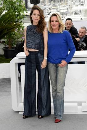76th Cannes Film Festival 2023, Photocall film Flo. Pictured: GÃ raldine Danon, StÃ phane Caillard  Copyright: xAlbertoxTerenghi PoolxPhotoxEvenx xPoolxPhotoxEventsx01x IPA_IPA38067754