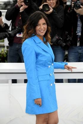 76th Cannes Film Festival 2023, Photocall film Les filles d Olfa (four daughters). Pictured: Kaouther Ben Hania  Copyright: xAlbertoxTerenghi PoolxPhotoxEvenx xPoolxPhotoxEventsx01x IPA_IPA38068666