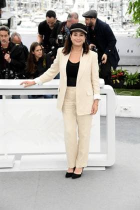 76th Cannes Film Festival 2023, Photocall film Les filles d Olfa (four daughters). Pictured: Hend Sabri  Copyright: xAlbertoxTerenghi PoolxPhotoxEvenx xPoolxPhotoxEventsx01x IPA_IPA38068669