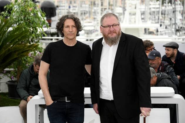 76th Cannes Film Festival 2023, Photocall film The Zone Of Interest - Pictured: Jonathan Glazer, Piotr Cywinski  Copyright: xAlbertoxTerenghi PoolxPhotoxEvenx xPoolxPhotoxEventsx01x IPA_IPA38070075