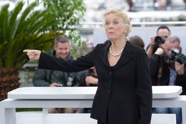 Liv Ullmann CELEBRITES : 76 eme festival de Cannes - Photocall du film Â« Liv Ullmann - A Road Less Travelled Â» - Cannes - 20 05 2023 NorbertScanella Panoramic 