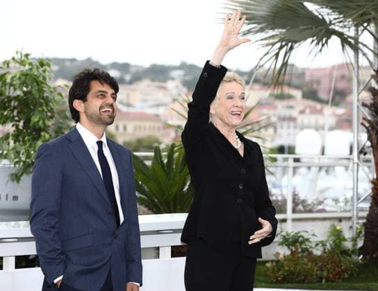 May 20, 2023, Cannes, Cote d Azur, France: Legendary actress LIV ULLMANN and Indian director DHEERAJ AKOLKAR attend the photocall for A Road Less Travelled as part of Cannes Classics during the 76th Annual Cannes Film Festival at Palais des Festivals on May 20, 2023 in Cannes, France Cannes France - ZUMAc179 20230520_zep_c179_091 Copyright: xMickaelxChavetx