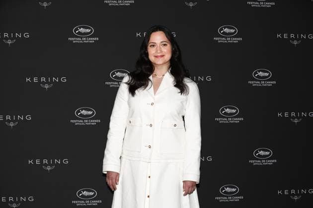 May 20, 2023, Cannes, Cote d Azur, France: LILY GLADSTONE attends the Kering Women in Motion Talk during the 76th Annual Cannes Film Festival at Palais des Festivals on May 20, 2023 in Cannes, France Cannes France - ZUMAc179 20230520_zep_c179_106 Copyright: xMickaelxChavetx
