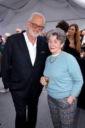 Martin Moszkowicz and Kirsten Niehuus at the German Films and Medienboard reception 2023 in the garden of the Hotel Mondrian Cannes at the Festival de Cannes 2023 76 Cannes International Film Festival Cannes, 20 05 2023 Foto:xS.xGabschx xFuturexImage