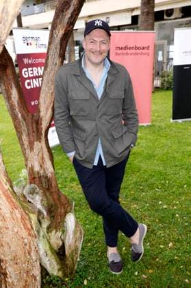 Martin Stange at the German Films and Medienboard reception 2023 in the garden of the Hotel Mondrian Cannes at the Festival de Cannes 2023 76 Cannes International Film Festival Cannes, 20 05 2023 Foto:xS.xGabschx xFuturexImage