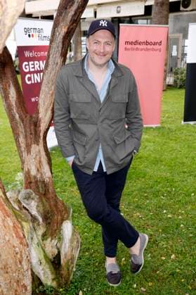 Martin Stange at the German Films and Medienboard reception 2023 in the garden of the Hotel Mondrian Cannes at the Festival de Cannes 2023 76 Cannes International Film Festival Cannes, 20 05 2023 Foto:xS.xGabschx xFuturexImage
