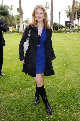 Pauline Pollmann at the German Films and Medienboard reception 2023 in the garden of the Hotel Mondrian Cannes at the Festival de Cannes 2023 76 Cannes International Film Festival Cannes, 20 05 2023 Foto:xS.xGabschx xFuturexImage