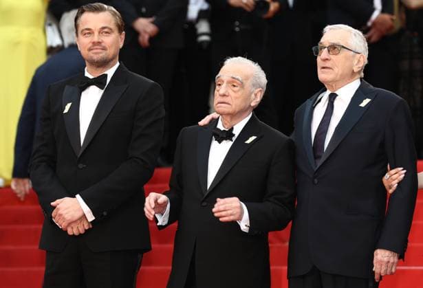 May 20, 2023, Cannes, Cote d Azur, France: Cast and Crew members including LEONARDO DI CAPRIO, director MARTIN SCORCESE and ROBERT DE NIRO attend the screening of Killers of the Flower Moon during the 76th Annual Cannes Film Festival at Palais des Festivals on May 20, 2023 in Cannes, France Cannes France - ZUMAc179 20230520_zep_c179_116 Copyright: xMickaelxChavetx