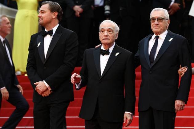 May 20, 2023, Cannes, Cote d Azur, France: Cast and Crew members including LEONARDO DI CAPRIO, director MARTIN SCORCESE and ROBERT DE NIRO attend the screening of Killers of the Flower Moon during the 76th Annual Cannes Film Festival at Palais des Festivals on May 20, 2023 in Cannes, France Cannes France - ZUMAc179 20230520_zep_c179_117 Copyright: xMickaelxChavetx