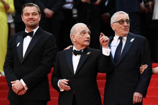 Entertainment Bilder des Tages May 20, 2023, Cannes, Cote d Azur, France: Cast and Crew members including LEONARDO DI CAPRIO, director MARTIN SCORCESE and ROBERT DE NIRO attend the screening of Killers of the Flower Moon during the 76th Annual Cannes Film Festival at Palais des Festivals on May 20, 2023 in Cannes, France Cannes France - ZUMAc179 20230520_zep_c179_119 Copyright: xMickaelxChavetx