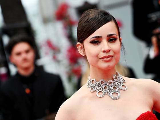 76th Cannes Film Festival 2023, evening 5 - red carpet of the film Killers Of The Flower Moon . In the photo: Sofia Carson  Copyright: xManuelexMangiarottix xipa-agencyx xPoolxPhotoxEventsx01x IPA_IPA38077276