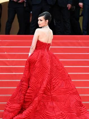 76th Cannes Film Festival 2023, evening 5 - red carpet of the film Killers Of The Flower Moon . In the photo: Sofia Carson  Copyright: xManuelexMangiarottix xipa-agencyx xPoolxPhotoxEventsx01x IPA_IPA38077413