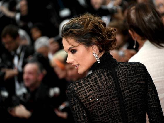 76th Cannes Film Festival 2023, evening 5 - red carpet of the film Killers Of The Flower Moon . In the photo: Alessandra Ambrosio  Copyright: xAlbertoxTerenghix xipa-agency.nex xPoolxPhotoxEventsx01x IPA_IPA38077770