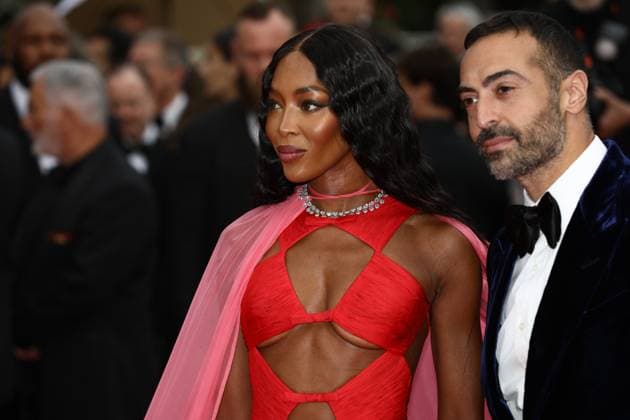 May 20, 2023, Cannes, Cote d Azur, France: NAOMI CAMPBELL and MOHAMMED AL-TURKI attend the screening of Killers of the Flower Moon during the 76th Annual Cannes Film Festival at Palais des Festivals on May 20, 2023 in Cannes, France Cannes France - ZUMAc179 20230520_zep_c179_142 Copyright: xMickaelxChavetx