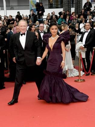 76th Cannes Film Festival 2023, evening 5 - red carpet of the film Killers Of The Flower Moon . In the photo: Francois-Henri Pinault, Salma Hayek  Copyright: xAlbertoxTerenghix xipa-agency.nex xPoolxPhotoxEventsx01x IPA_IPA38077811