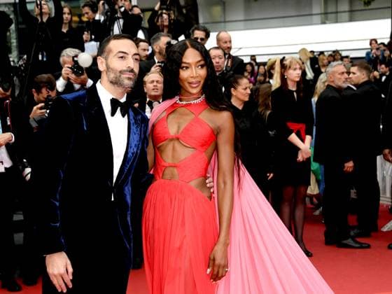 76th Cannes Film Festival 2023, evening 5 - red carpet of the film Killers Of The Flower Moon . In the picture: Mohammed Al Turki, Naomi Campbell  Copyright: xAlbertoxTerenghix xipa-agency.nex xPoolxPhotoxEventsx01x IPA_IPA38077866